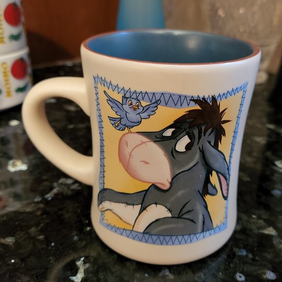 Disney Other - Vintage Winnie The Pooh Eeyore & Bluebird Mug